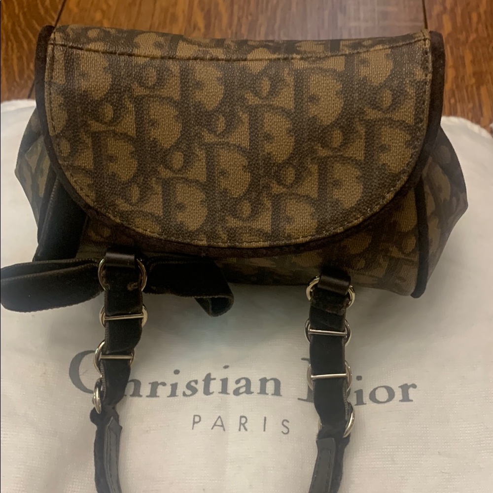Dior Brown Monogram Handbag